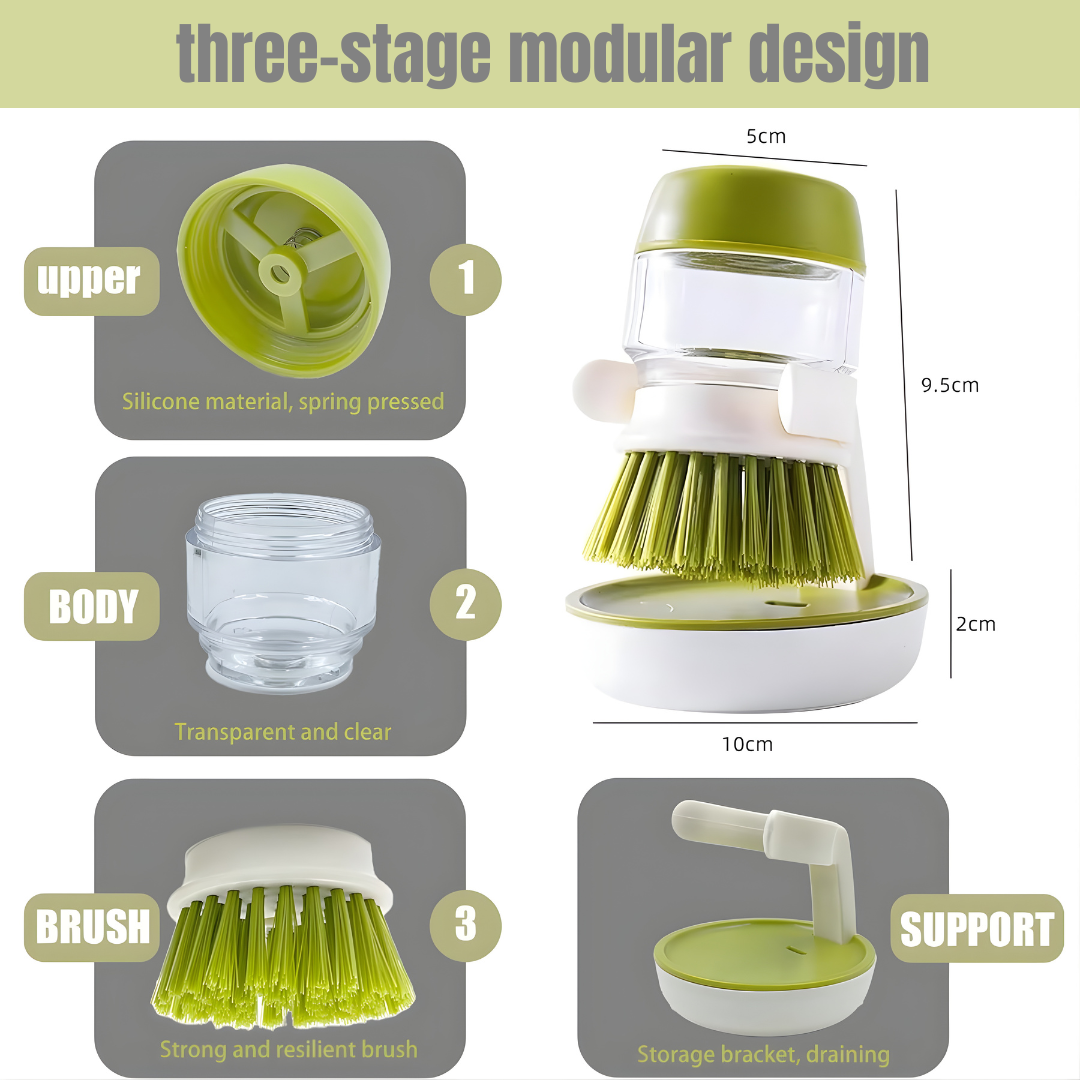 Cepillo Dispensador de Jabón