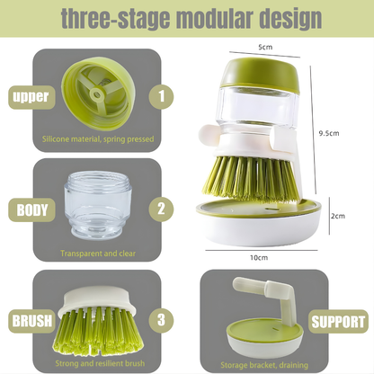 Cepillo Dispensador de Jabón